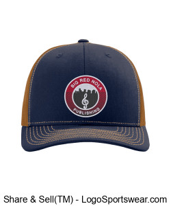 Richardson 112 Trucker Snapback Cap Design Zoom
